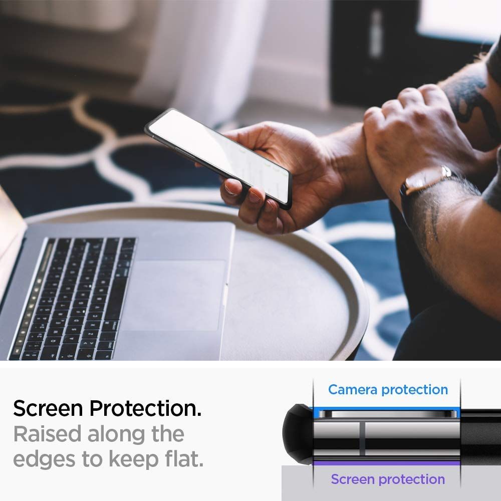 etui Spigen Rugged Armor Czarne OnePlus 7T Pro / 6 etui Spigen Rugged Armor Czarne OnePlus 7T Pro / 6