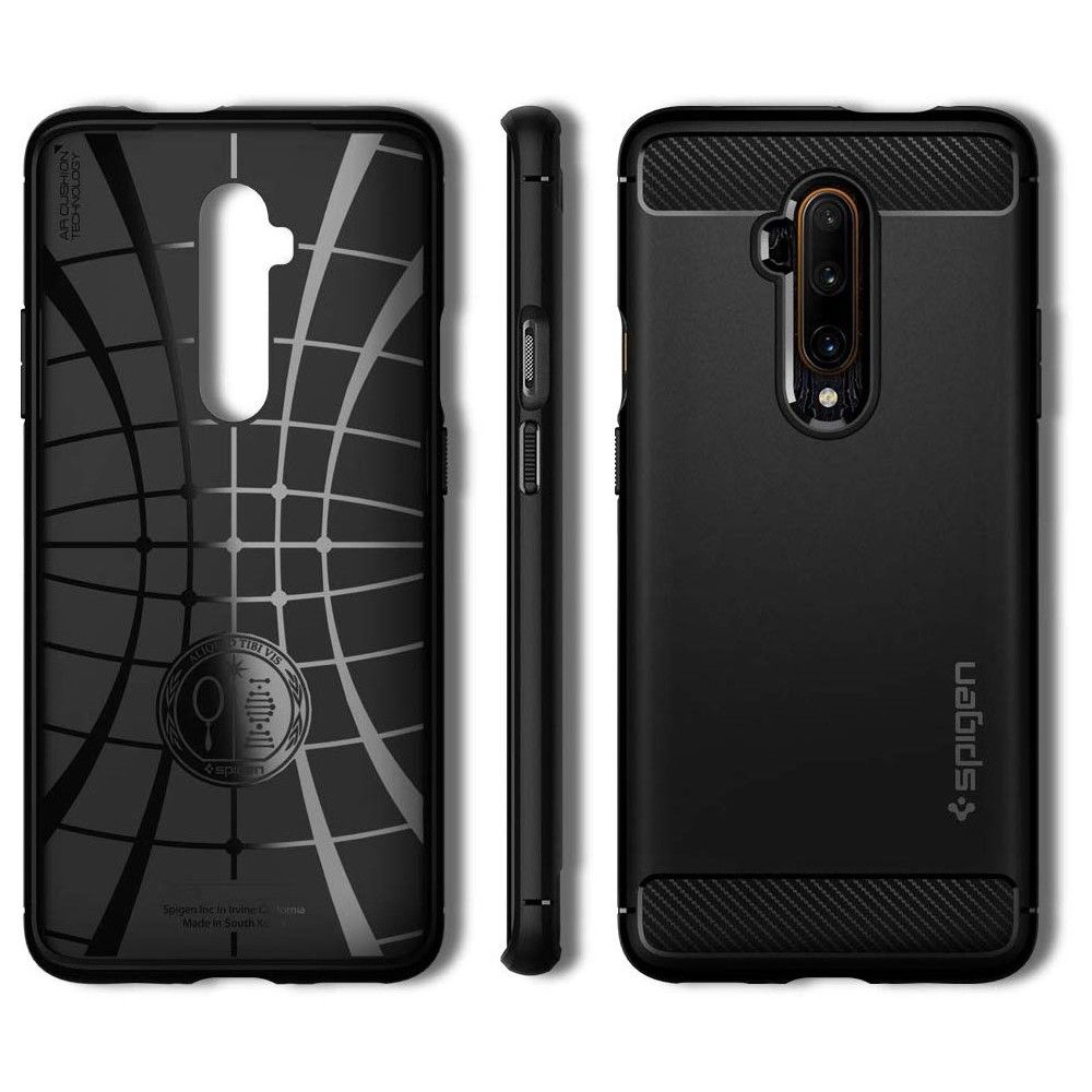 etui Spigen Rugged Armor Czarne OnePlus 7T Pro / 8 etui Spigen Rugged Armor Czarne OnePlus 7T Pro / 8