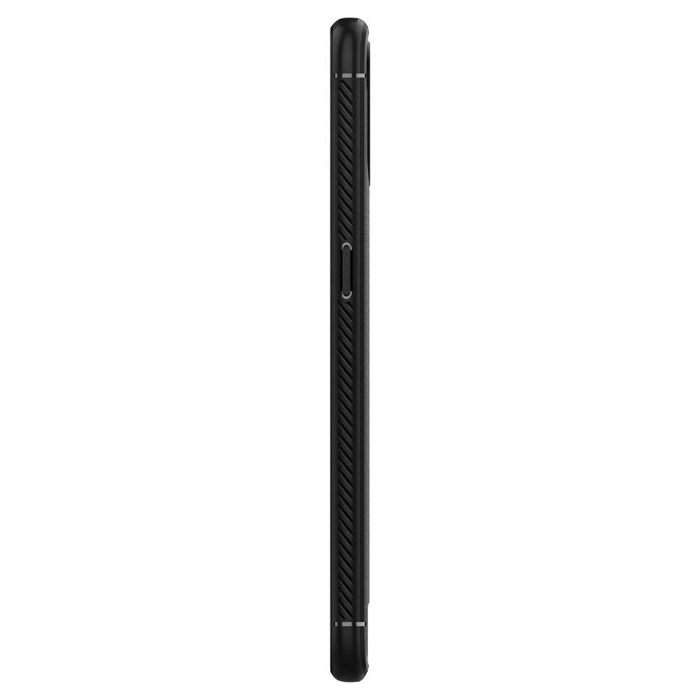 etui Spigen Rugged Armor czarne OnePlus Nord N10 5G / 5 etui Spigen Rugged Armor czarne OnePlus Nord N10 5G / 5