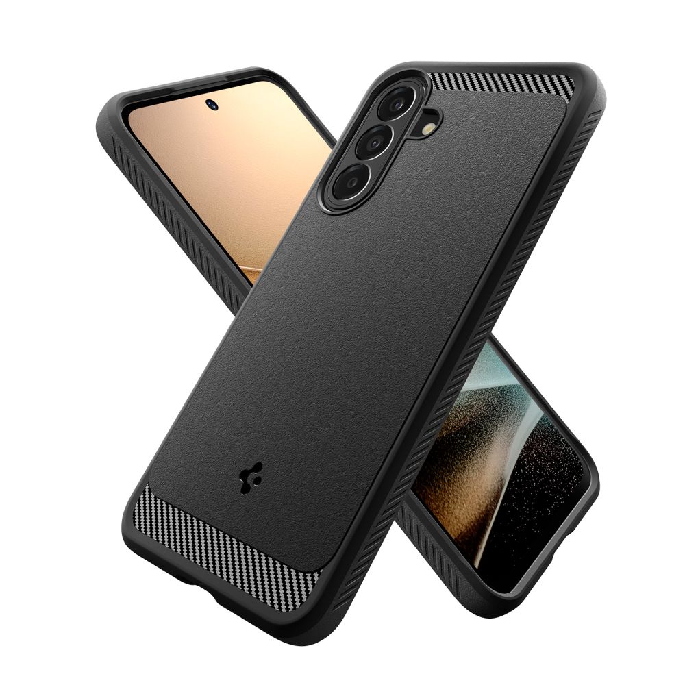 etui Spigen Rugged Armor czarne Samsung Galaxy A27 5G / 4