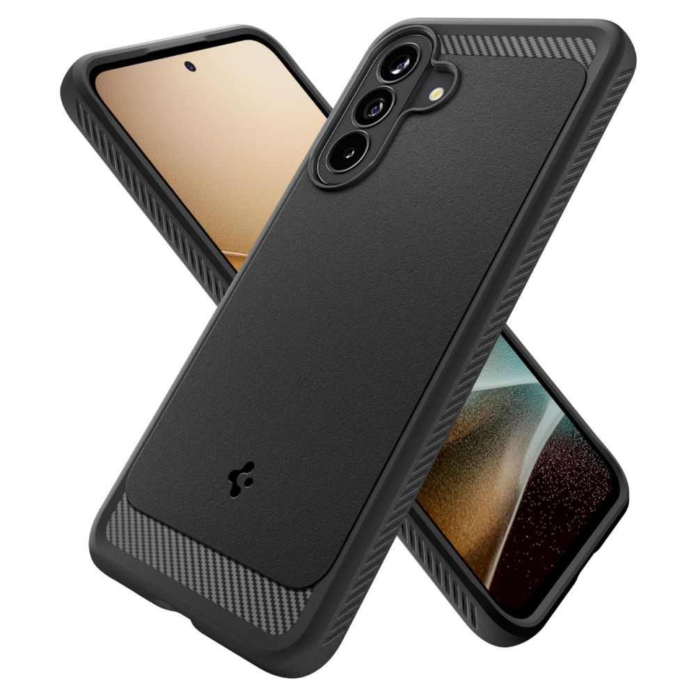 etui Spigen Rugged Armor czarne Samsung Galaxy A37 5G / 12