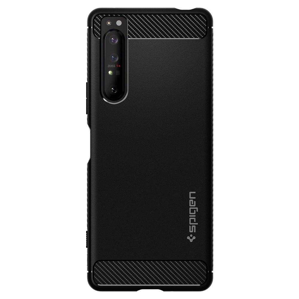 etui Spigen Rugged Armor Czarne Sony Xperia 1 II / 2