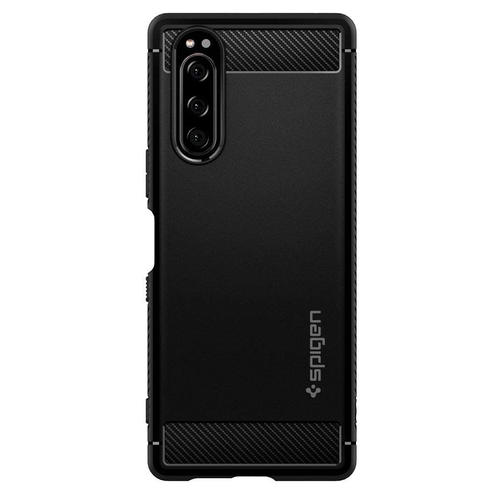 etui Spigen Rugged Armor Czarne Sony Xperia 5 / 6
