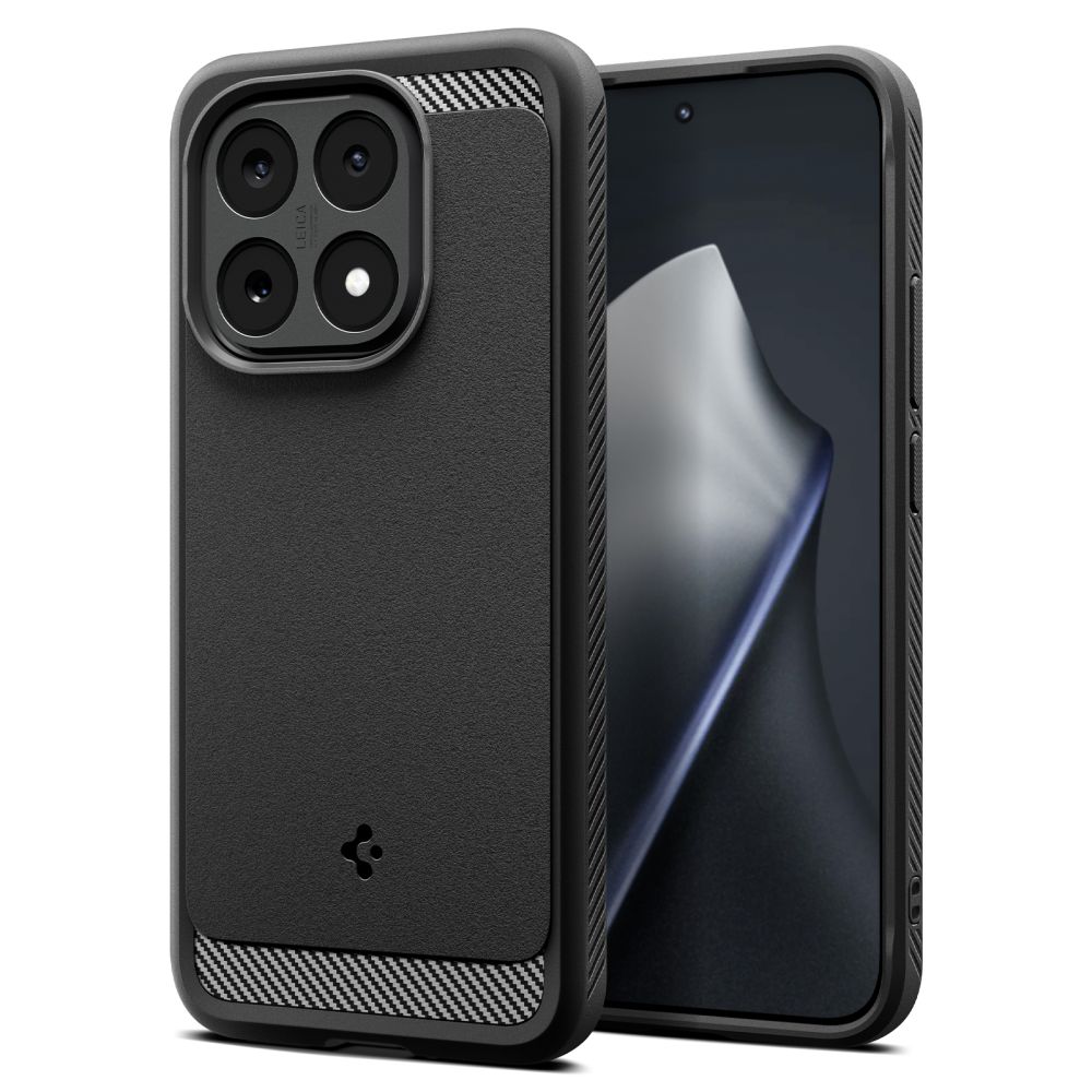 etui Spigen Rugged Armor czarne Xiaomi 15T 5G