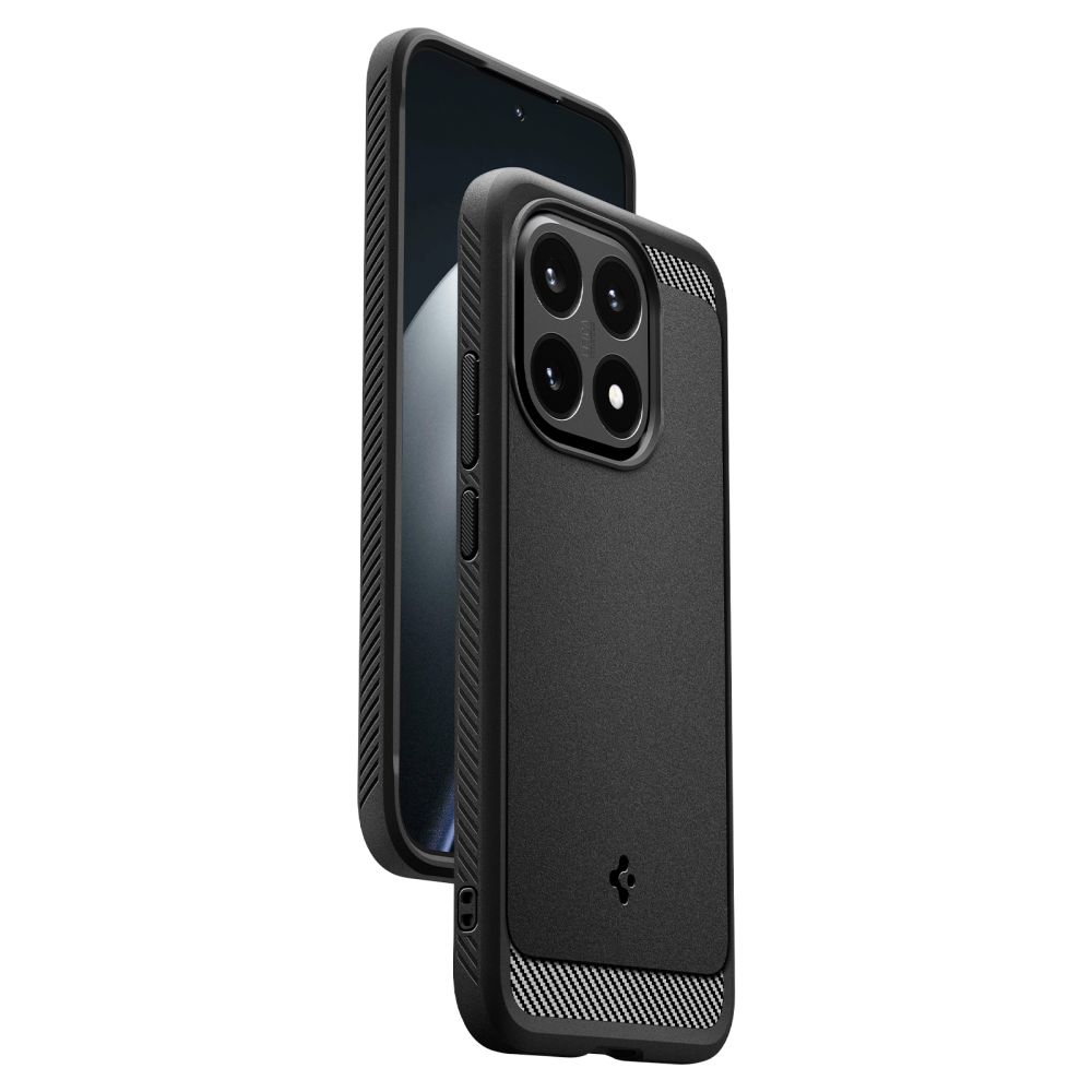 etui Spigen Rugged Armor czarne Xiaomi 15T 5G / 6