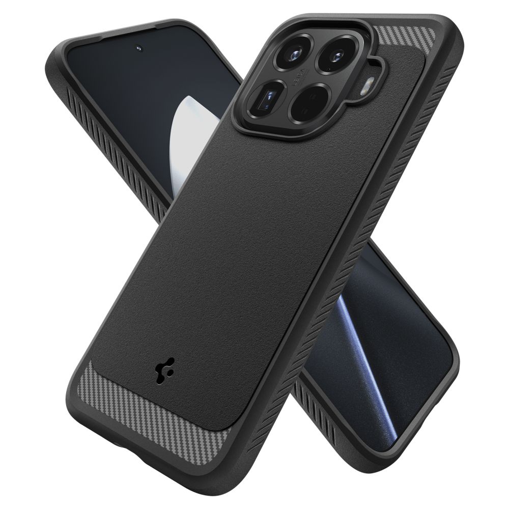 etui Spigen Rugged Armor czarne Xiaomi 15T Pro 5G / 11