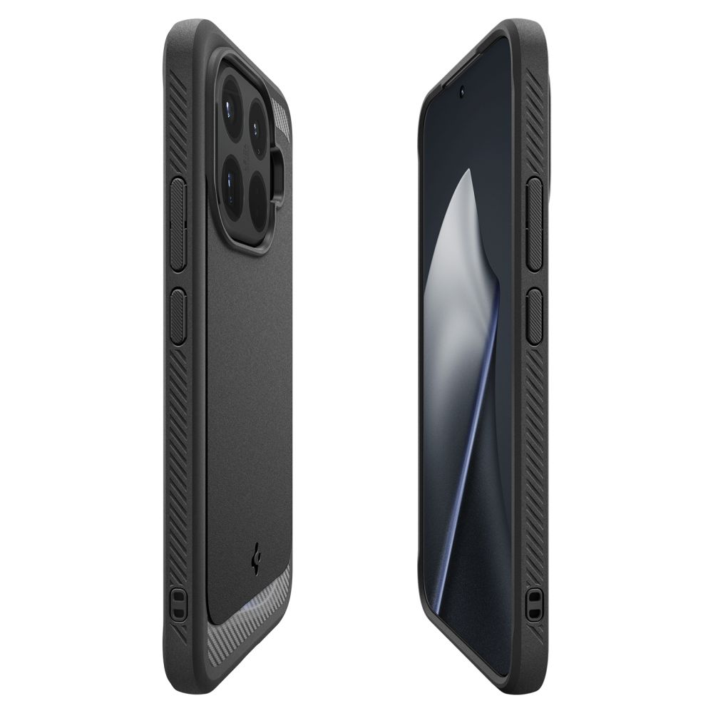 etui Spigen Rugged Armor czarne Xiaomi 15T Pro 5G / 7