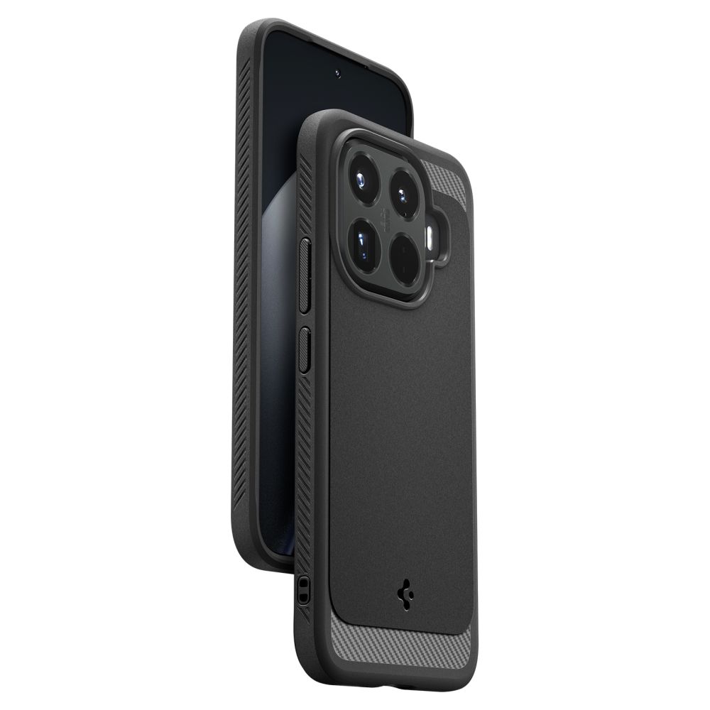 etui Spigen Rugged Armor czarne Xiaomi 15T Pro 5G / 8