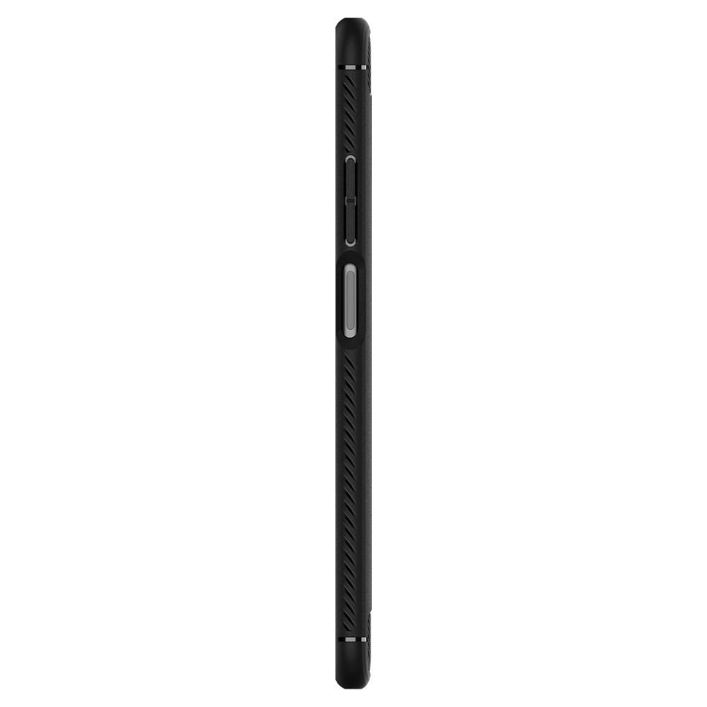 etui Spigen Rugged Armor czarne Xiaomi Redmi Note 10S / 5