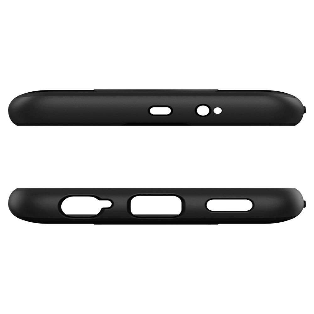 etui Spigen Rugged Armor czarne Xiaomi Redmi Note 9T 5G / 6