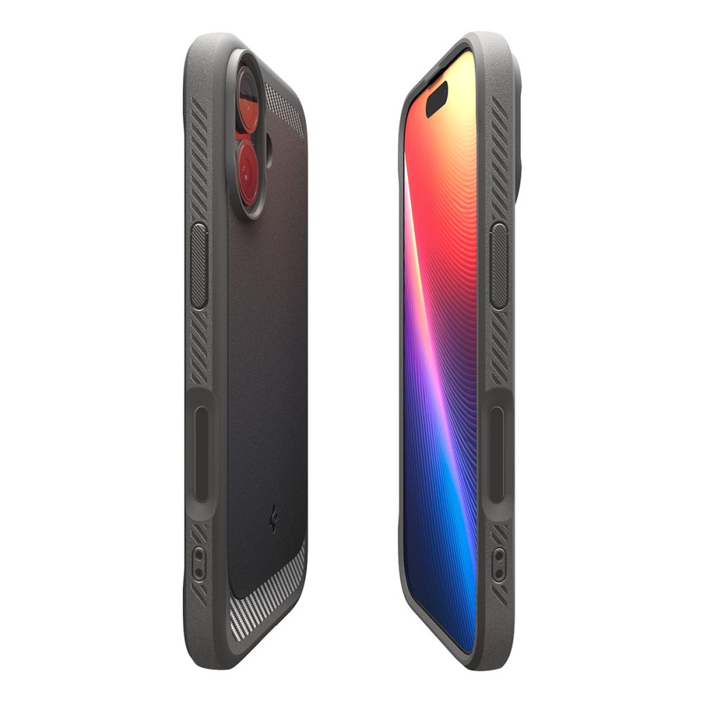 etui Spigen Rugged Armor Mag Magsafe grey Apple iPhone 17 / 5