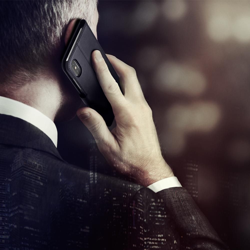 etui Spigen SGP Wallet S Czarne Apple iPhone X / 10