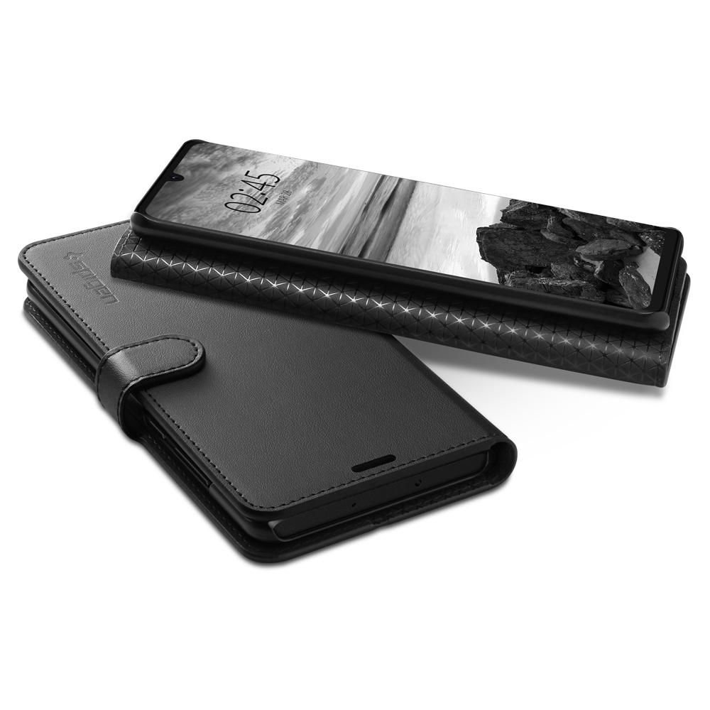 etui Spigen SGP Wallet S Czarne Huawei P30 Pro / 2