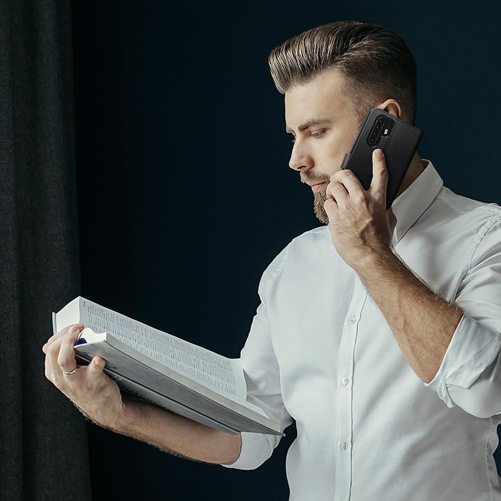 etui Spigen SGP Wallet S Czarne Huawei P30 Pro / 9