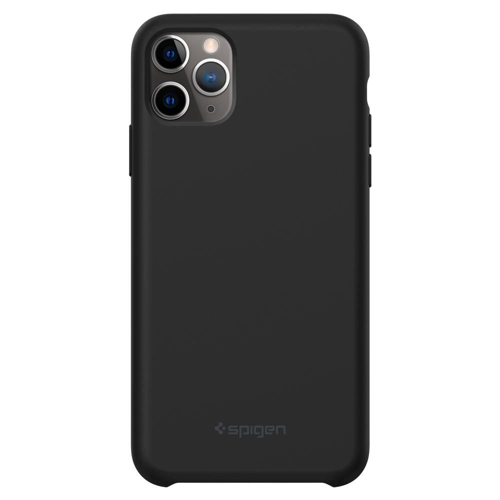 etui Spigen Silicone Fit Czarne Apple iPhone 11 Pro Max / 2