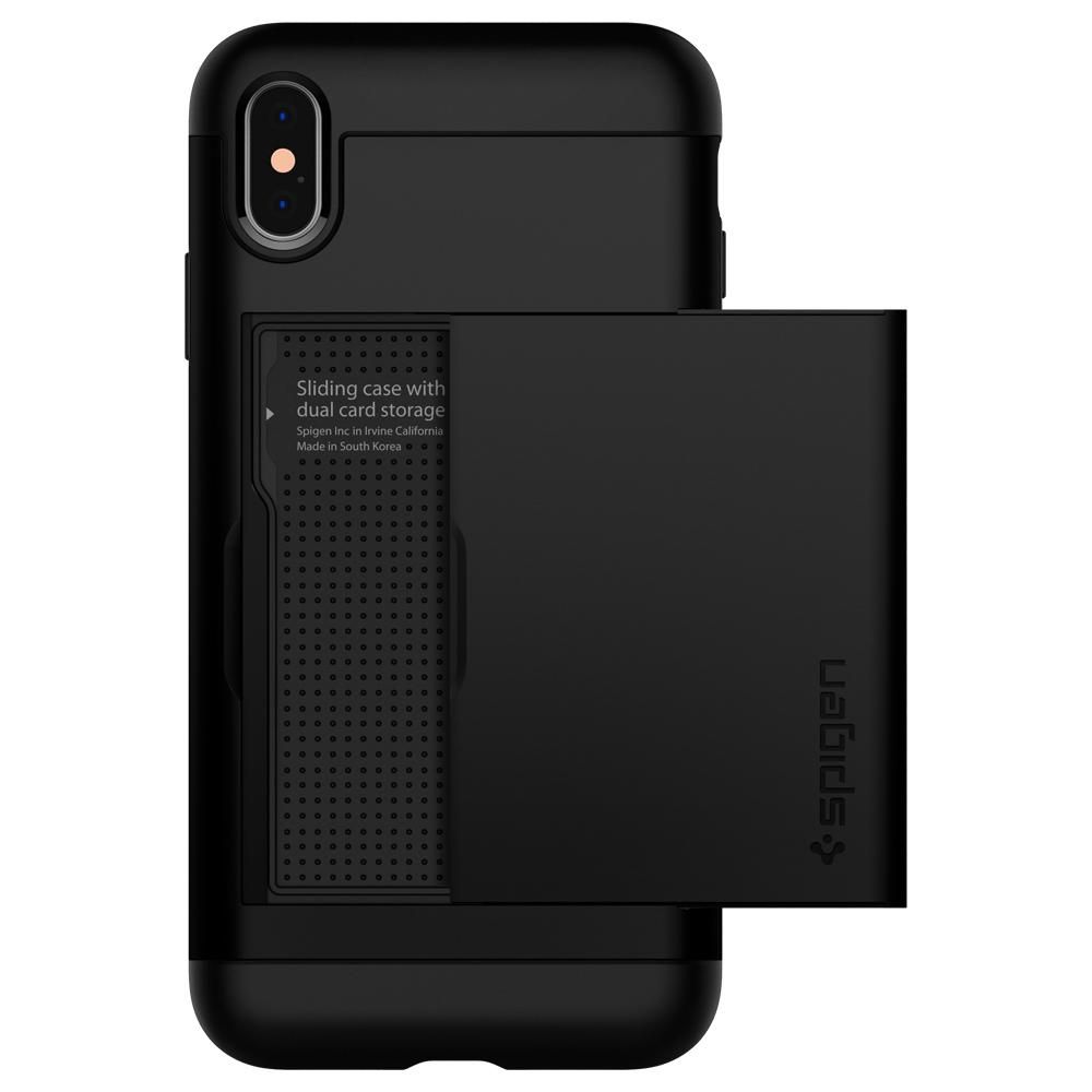 etui Spigen Slim Armor Cs Czarne Apple iPhone X / 4