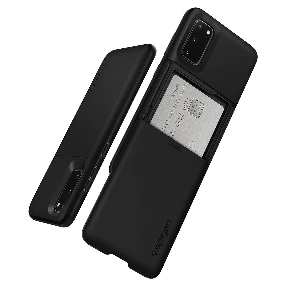 etui Spigen Slim Armor Cs Czarne Samsung Galaxy S20 / 5