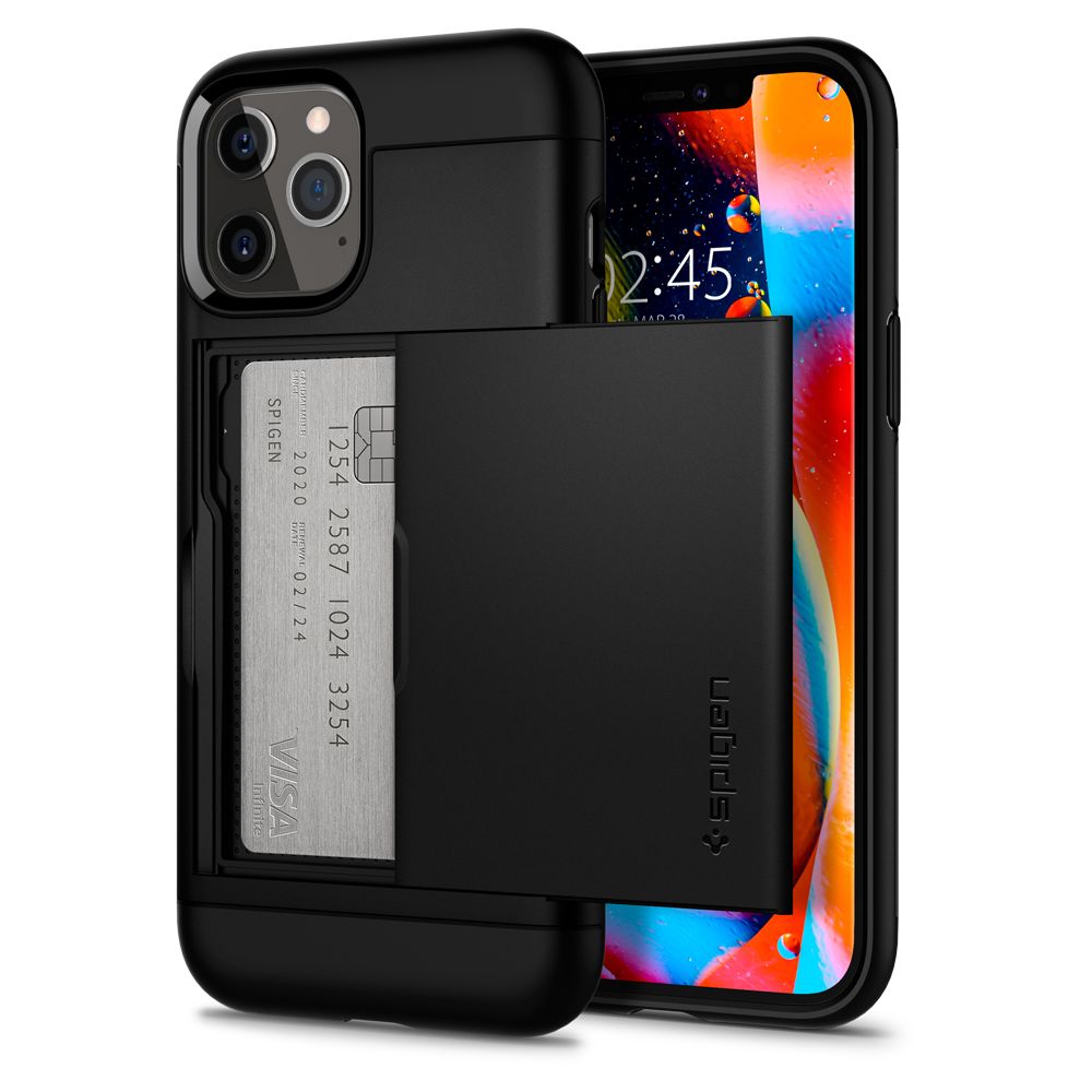 etui Spigen Slim Armor Cs Czarne Apple iPhone 12 Pro etui Spigen Slim Armor Cs Czarne Apple iPhone 12 Pro