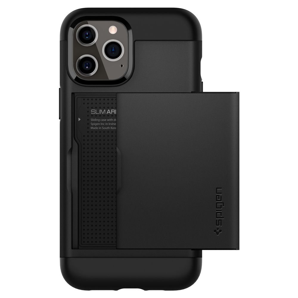 etui Spigen Slim Armor Cs Czarne Apple iPhone 12 Pro / 5 etui Spigen Slim Armor Cs Czarne Apple iPhone 12 Pro / 5