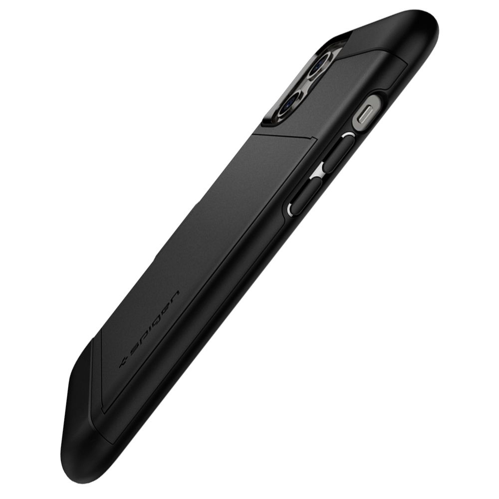 etui Spigen Slim Armor Cs Czarne Apple iPhone 12 Pro / 7