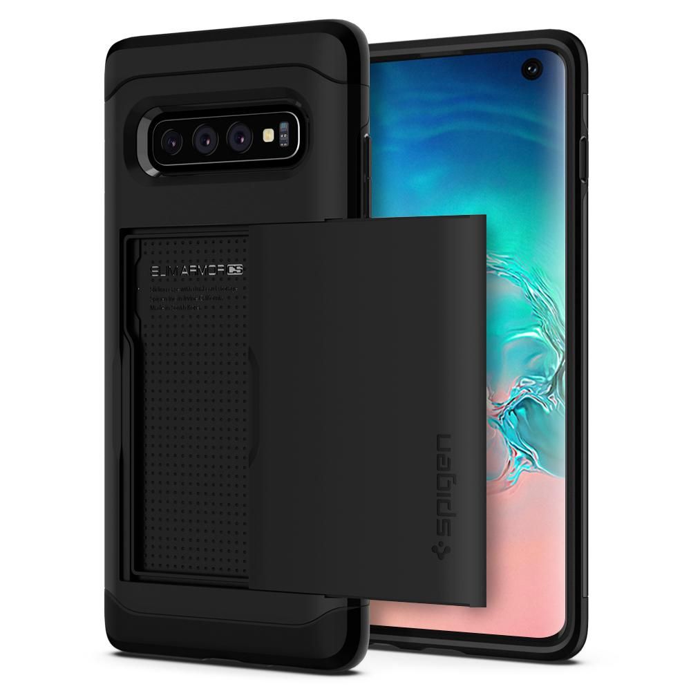 etui Spigen Slim Armor Cs czarne Samsung Galaxy S10