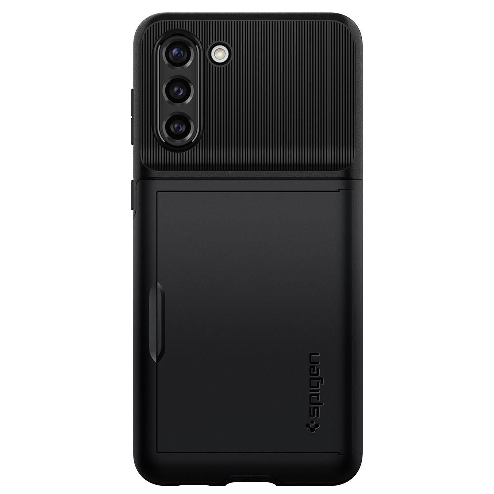 etui Spigen Slim Armor Cs czarne Samsung s21 Plus / 2