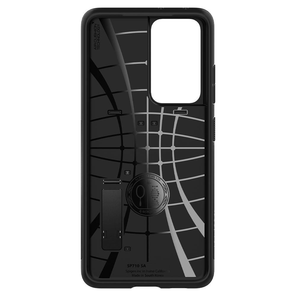 etui Spigen Slim Armor czarne Samsung s21 Ultra / 3 etui Spigen Slim Armor czarne Samsung s21 Ultra / 3
