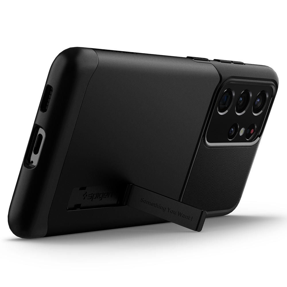etui Spigen Slim Armor czarne Samsung s21 Ultra / 7 etui Spigen Slim Armor czarne Samsung s21 Ultra / 7