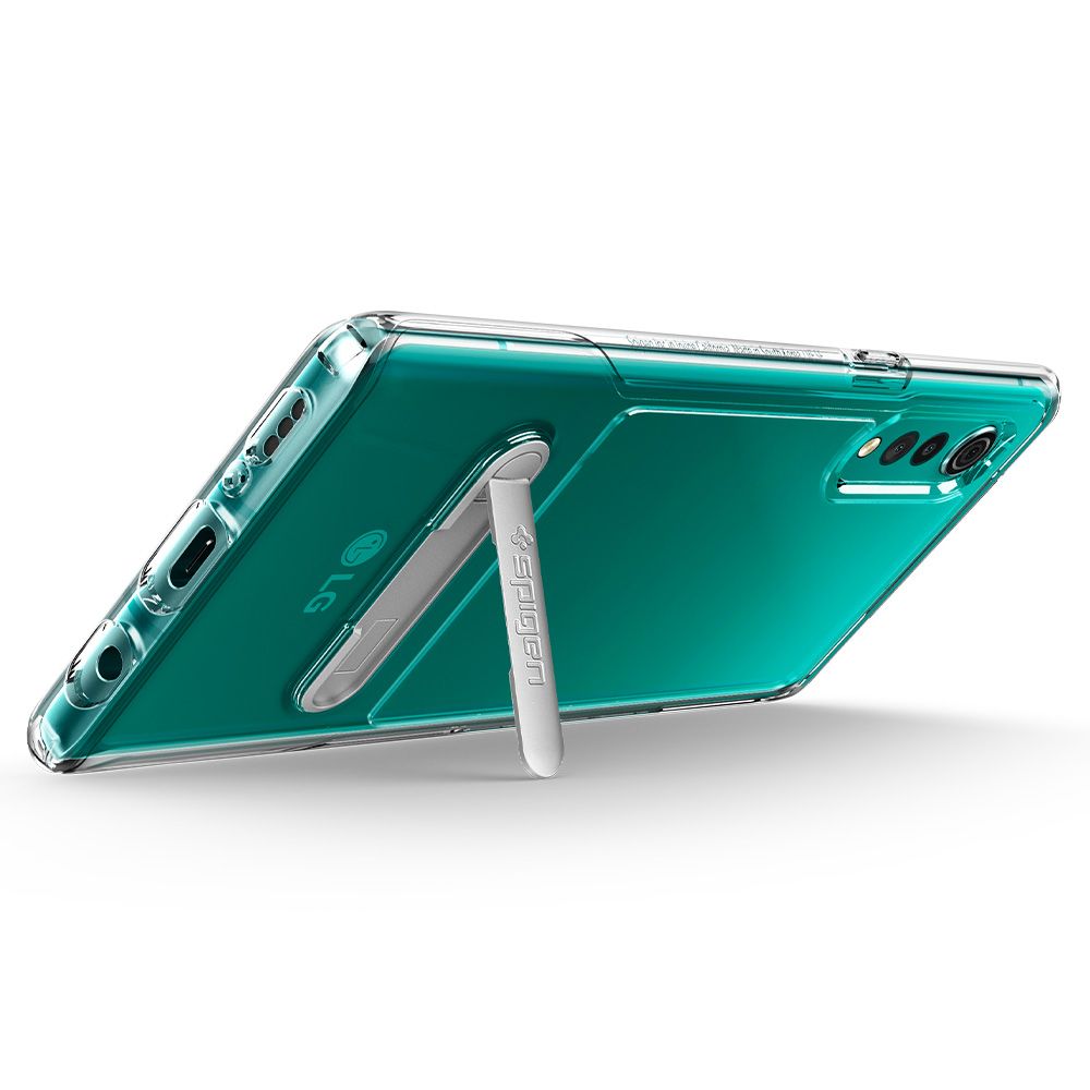 etui Spigen Slim Armor Essential S Crystal Prze�roczyste LG Velvet / 10