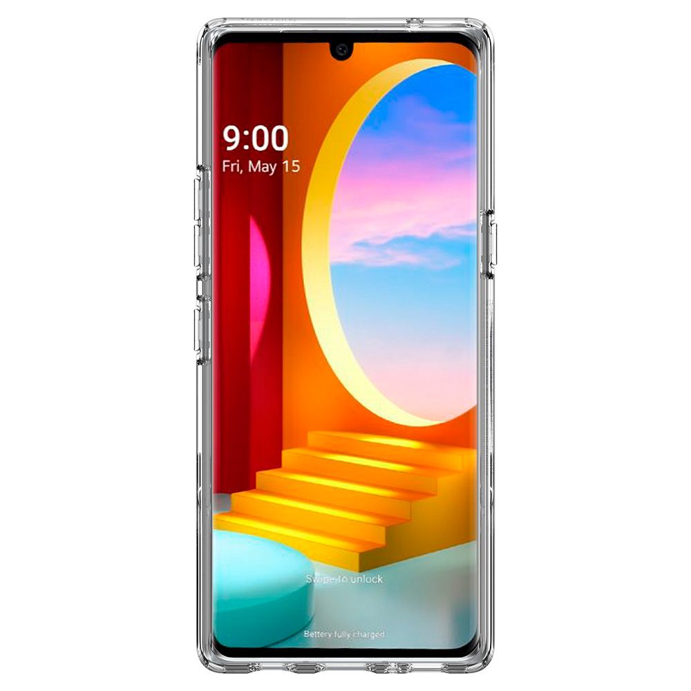 etui Spigen Slim Armor Essential S Crystal Prze�roczyste LG Velvet / 3