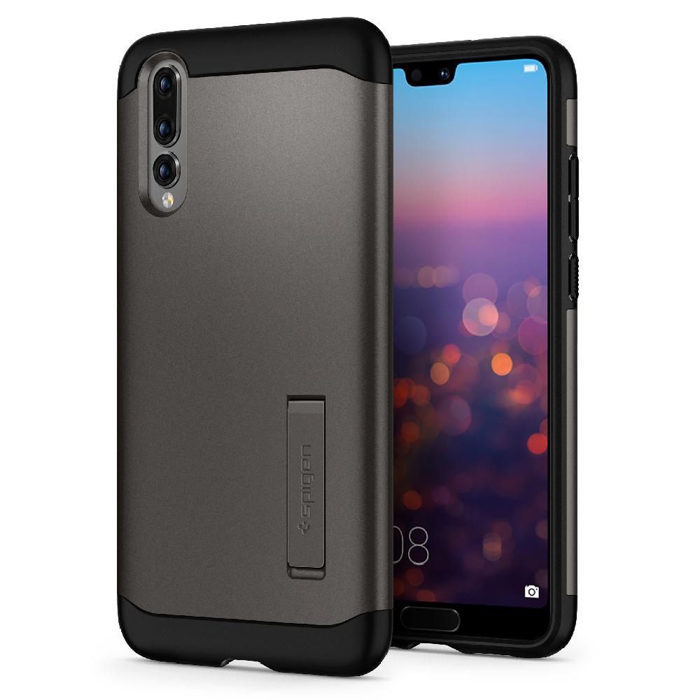 etui Spigen Slim Armor Gunmetal Huawei P20 Pro
