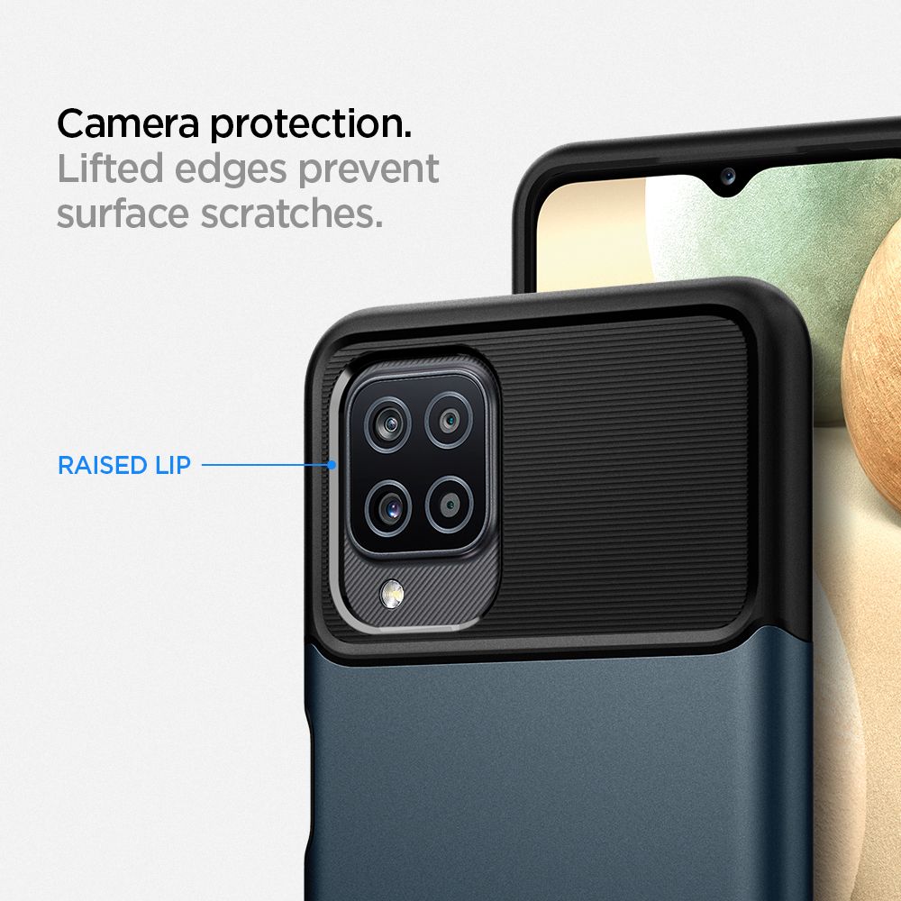 etui Spigen Slim Armor Metal slate Samsung Galaxy M12 / 5