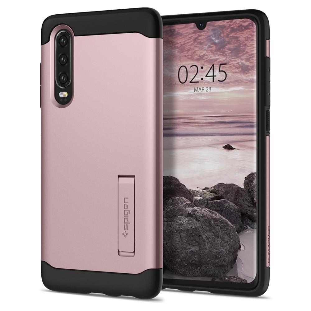 etui Spigen Slim Armor Różowe Huawei P30 etui Spigen Slim Armor Różowe Huawei P30