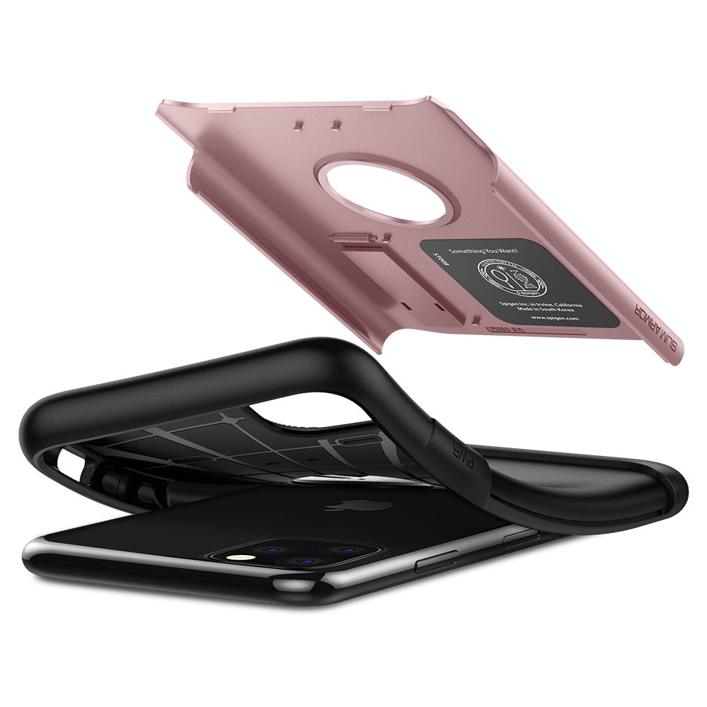 etui Spigen Slim Armor Różowe Apple iPhone 11 Pro Max / 7 etui Spigen Slim Armor Różowe Apple iPhone 11 Pro Max / 7
