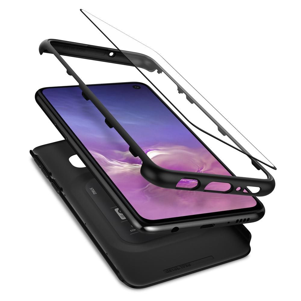 etui Spigen Thin Fit 360 Czarne Samsung Galaxy S10e / 5 etui Spigen Thin Fit 360 Czarne Samsung Galaxy S10e / 5