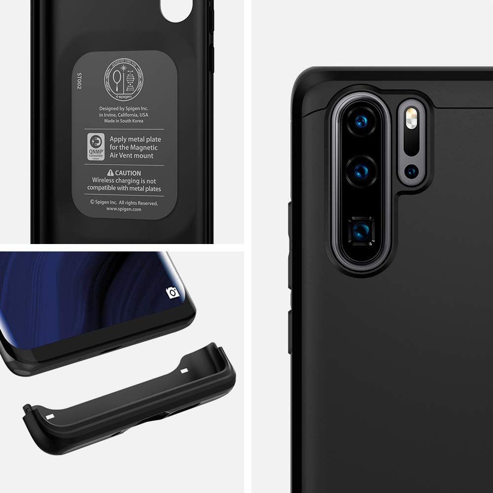 etui Spigen Thin Fit 360 Czarne Huawei P30 Pro / 2