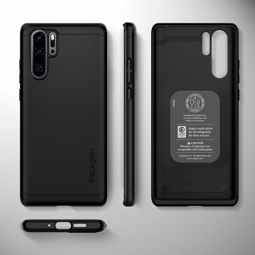 etui Spigen Thin Fit 360 Czarne Huawei P30 Pro / 7