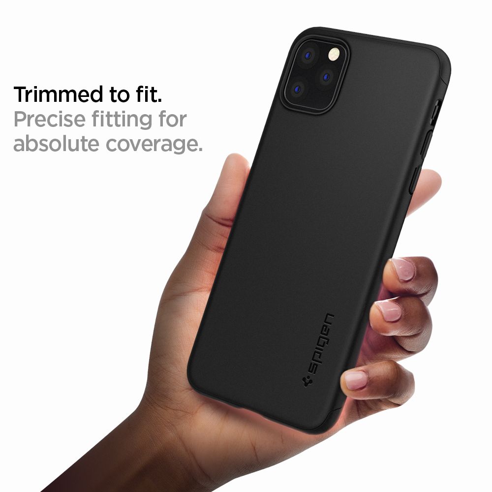 etui Spigen Thin Fit Classic Czarne Apple iPhone 11 Pro / 11 etui Spigen Thin Fit Classic Czarne Apple iPhone 11 Pro / 11