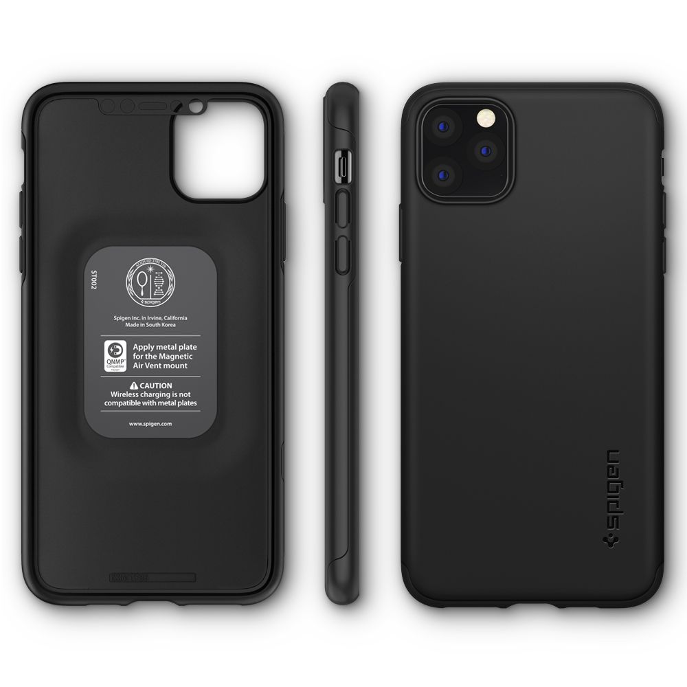 etui Spigen Thin Fit Classic Czarne Apple iPhone 11 Pro / 7 etui Spigen Thin Fit Classic Czarne Apple iPhone 11 Pro / 7