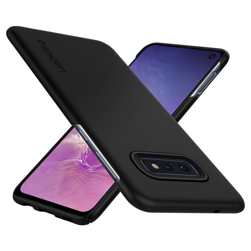 etui Spigen Thin Fit Czarne Samsung Galaxy S10e / 2 etui Spigen Thin Fit Czarne Samsung Galaxy S10e / 2
