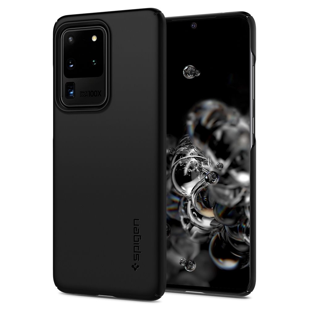 etui Spigen Thin Fit Czarne Samsung galaxy S20 Ultra