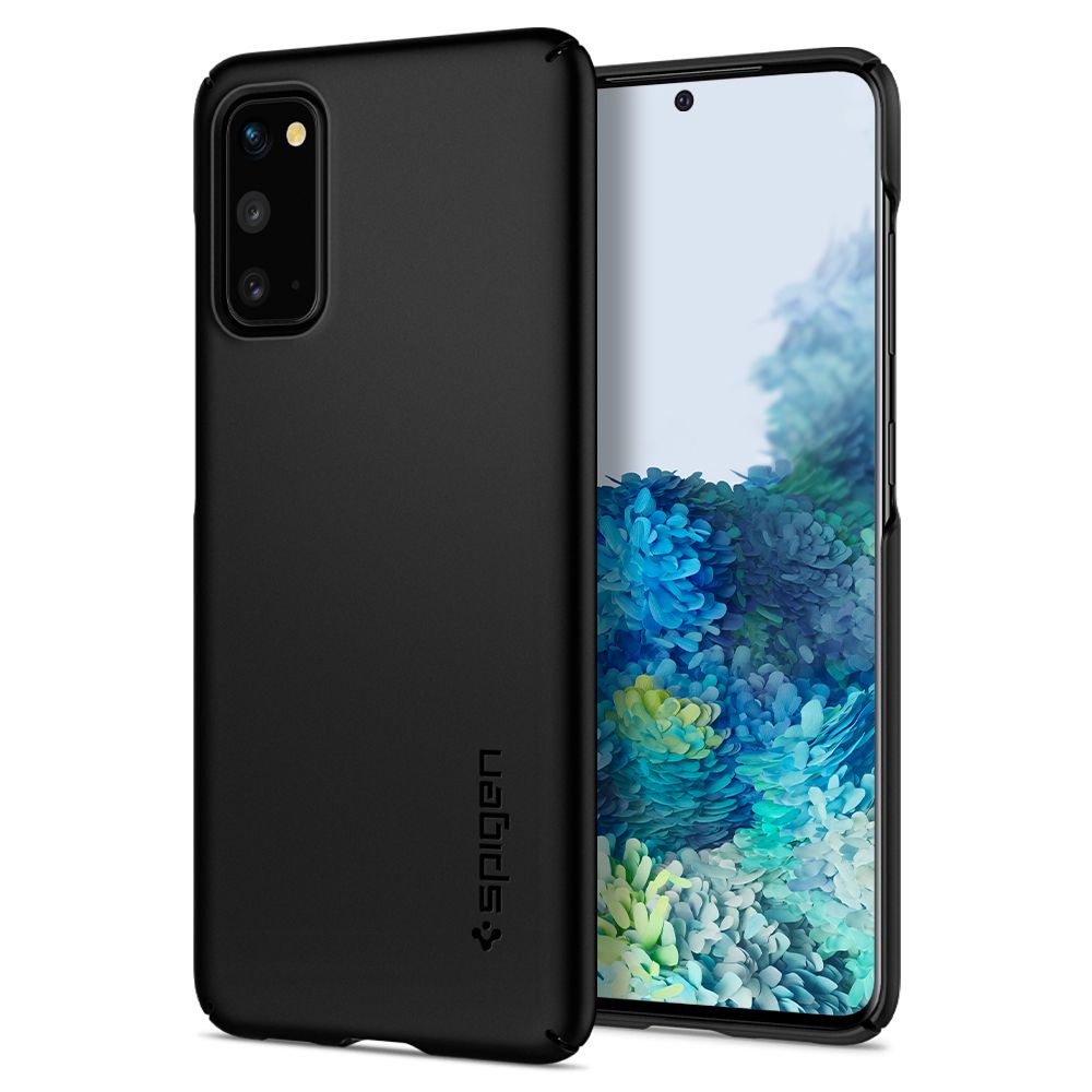 etui Spigen Thin Fit czarne Samsung Galaxy S20