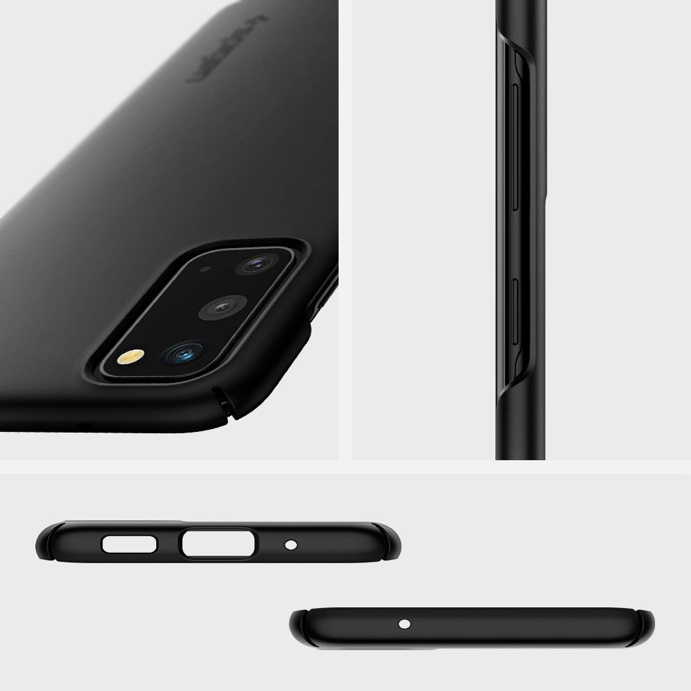 etui Spigen Thin Fit czarne Samsung Galaxy S20 / 9