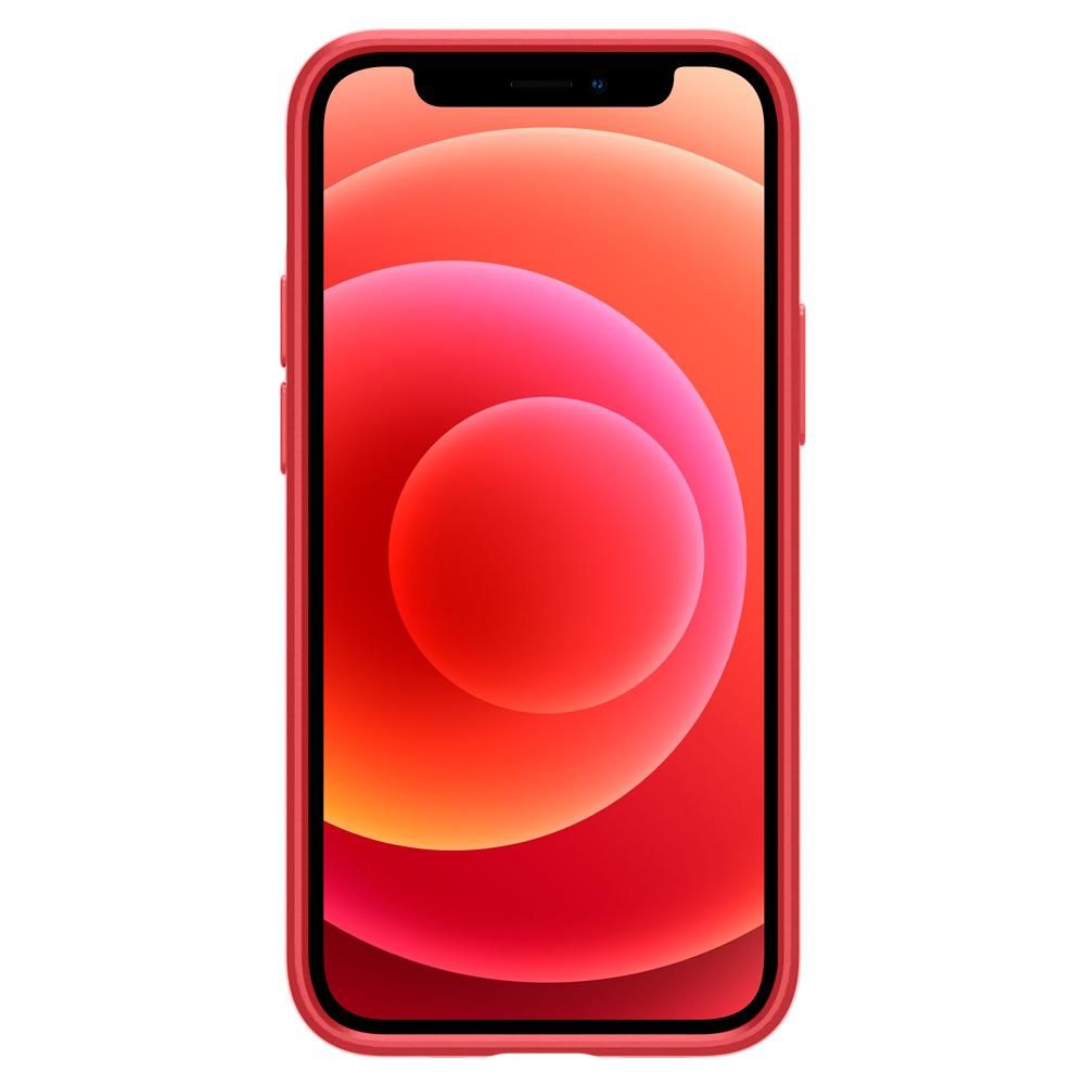 etui Spigen Thin Fit czerwone Apple iPhone 12 Mini / 3 etui Spigen Thin Fit czerwone Apple iPhone 12 Mini / 3