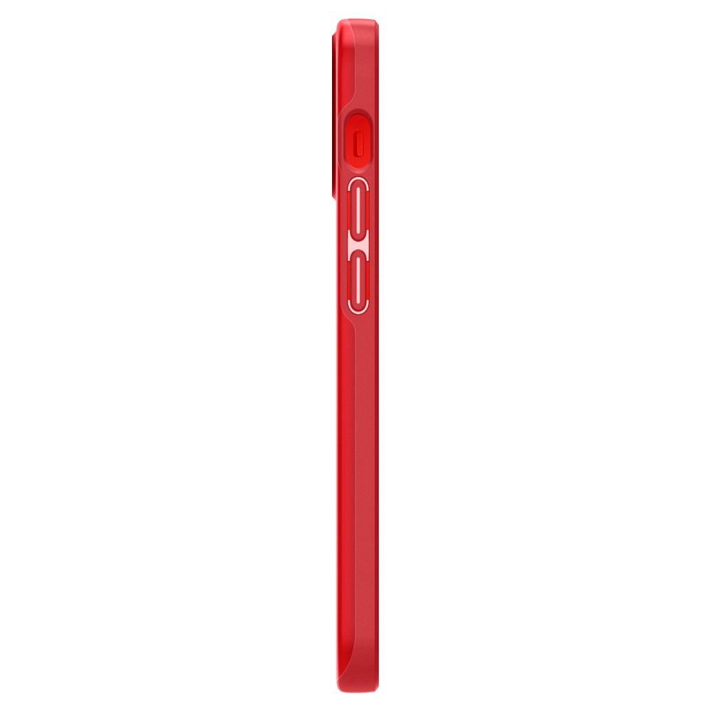 etui Spigen Thin Fit czerwone Apple iPhone 12 Mini / 4 etui Spigen Thin Fit czerwone Apple iPhone 12 Mini / 4