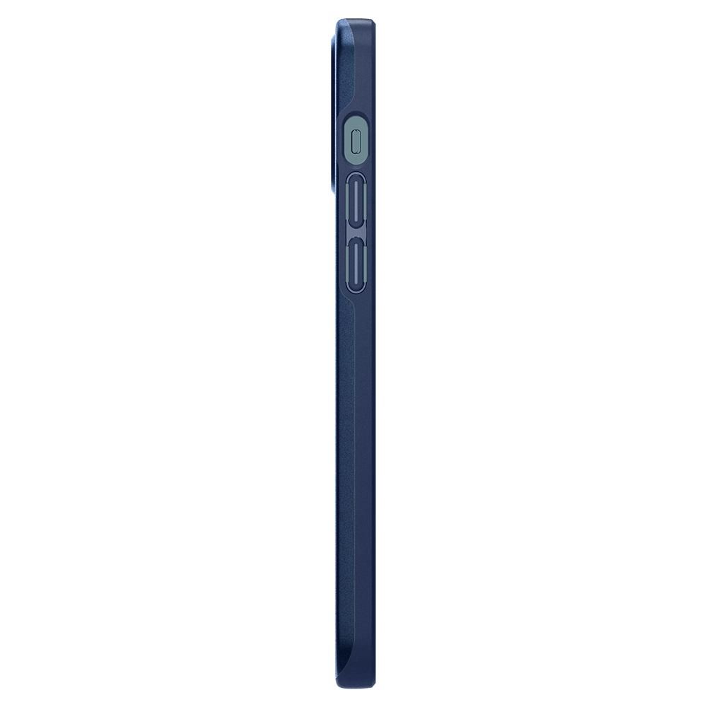 etui Spigen Thin Fit granatowe Apple iPhone 12 / 5 etui Spigen Thin Fit granatowe Apple iPhone 12 / 5