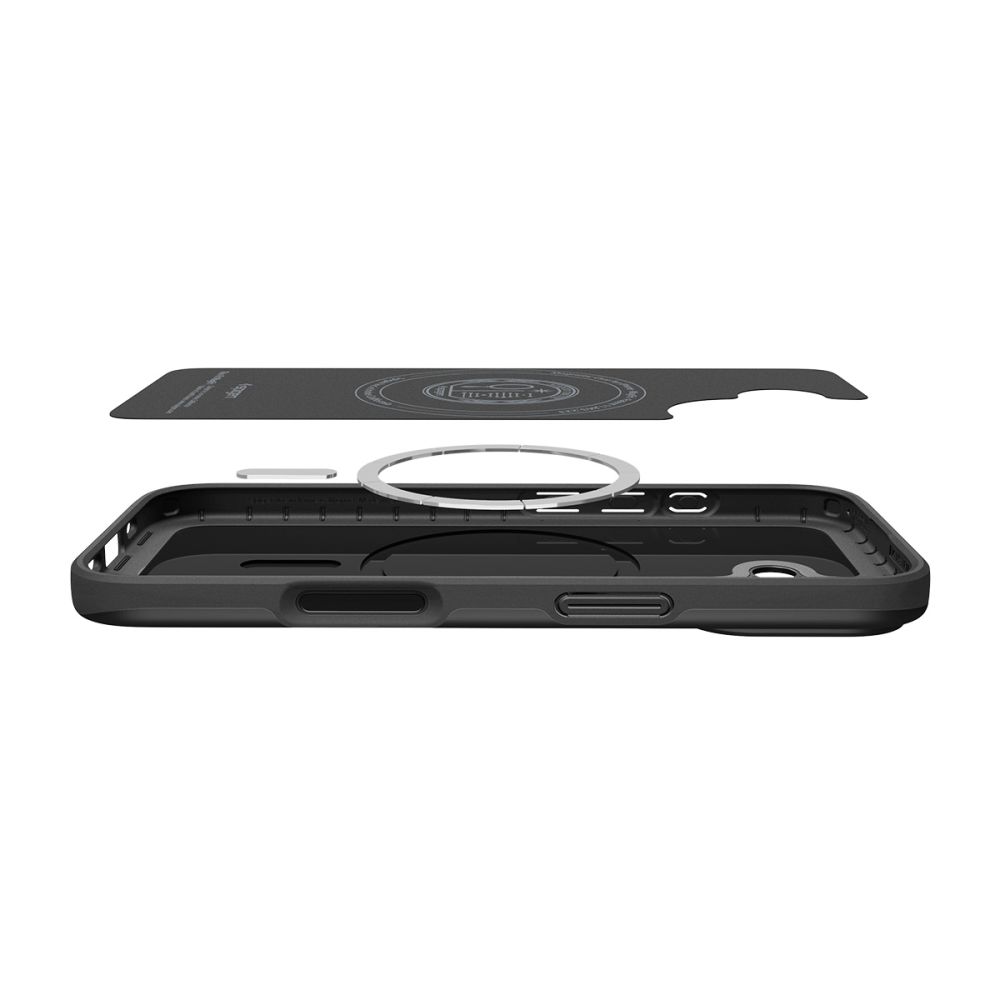etui Spigen Thin Fit Mag Magsafe czarne Apple iPhone 17 / 11