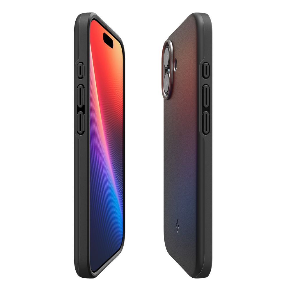 etui Spigen Thin Fit Mag Magsafe czarne Apple iPhone 17 / 9