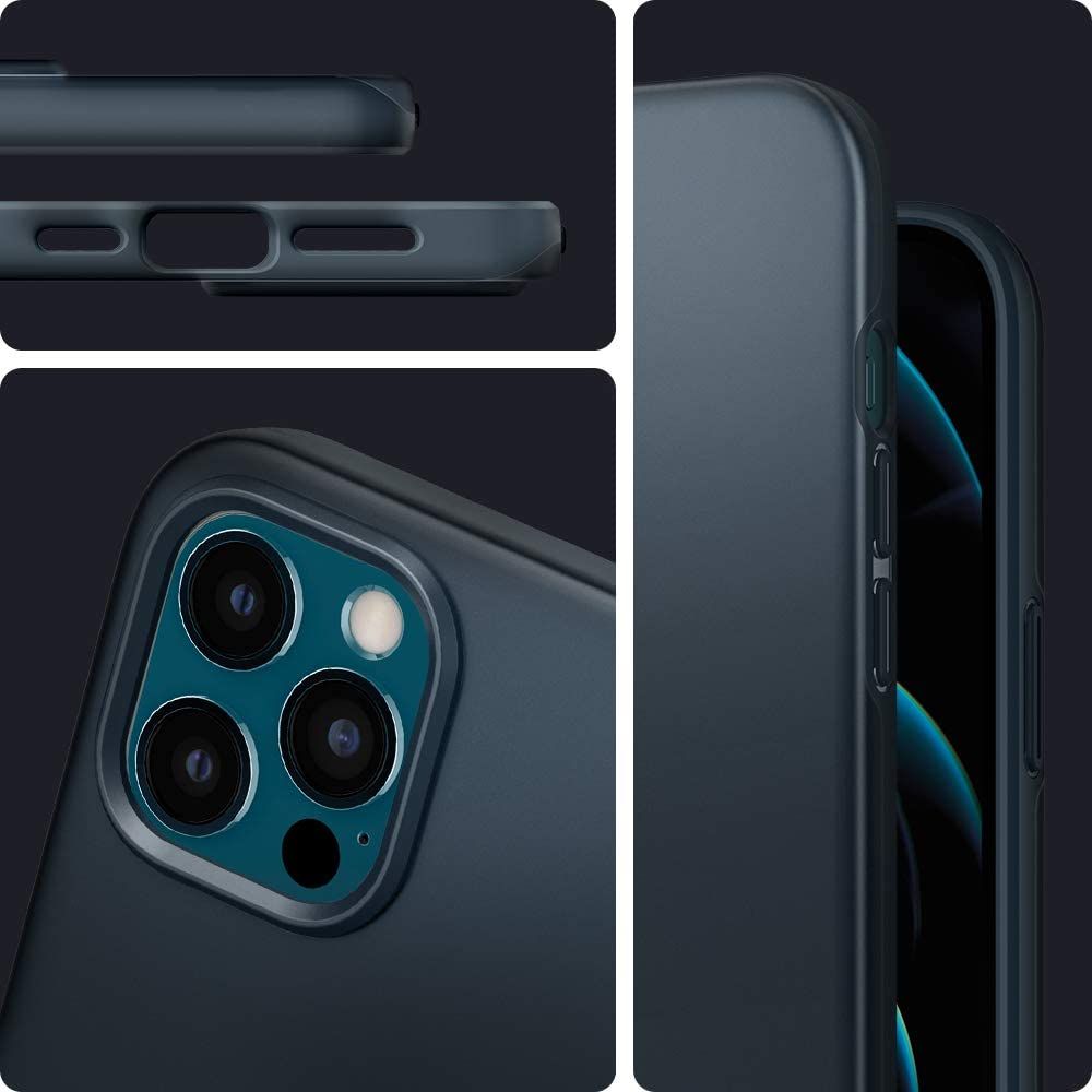 etui Spigen Thin Fit Metal slate Apple iPhone 12 Pro Max / 2