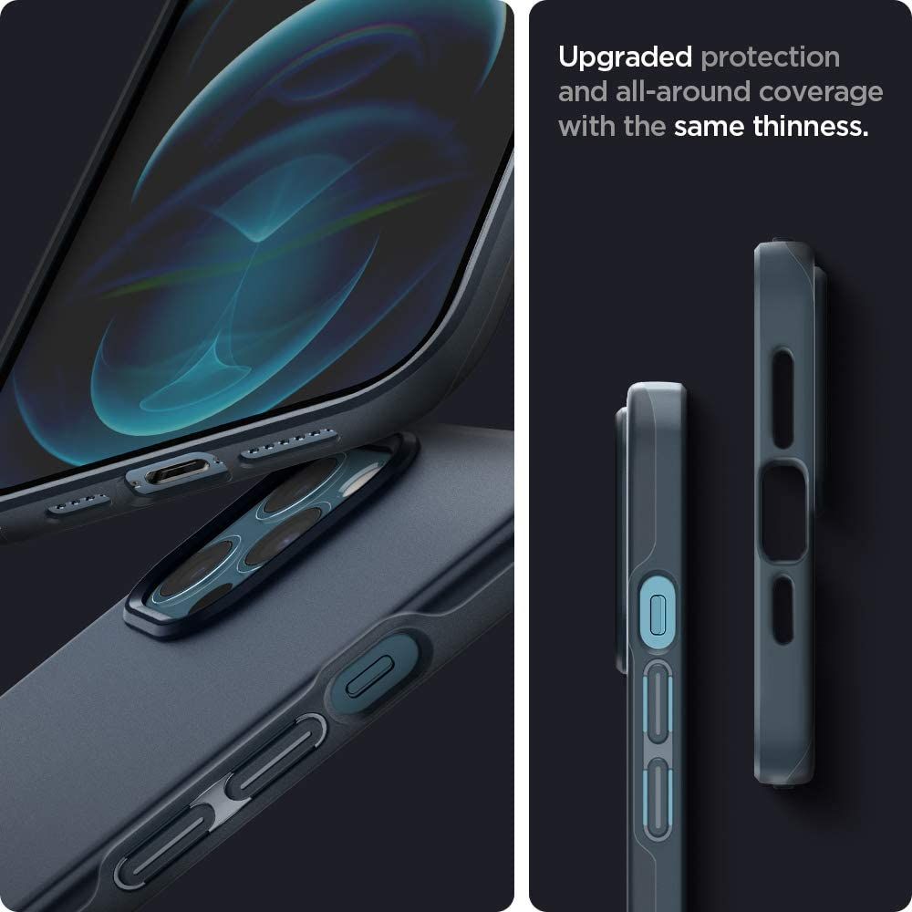 etui Spigen Thin Fit Metal slate Apple iPhone 12 Pro Max / 5